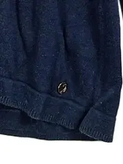 Vorschaubild 4 von Damen Pullover V-Ausschnitt Langarm Blau Gr. 40 Basic