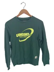 Vorschaubild 1 von Sweatshirt Kinder Grün Gr. 176 Casual Baumwolle Logo-Print