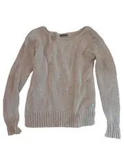 Vorschaubild 1 von Damen Strickjacke Beige Gr. 38/M Baumwolle