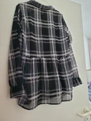 Vorschaubild 4 von Damen Hemdbluse 36;S Mehrfarbig Kariert Langarm Casual