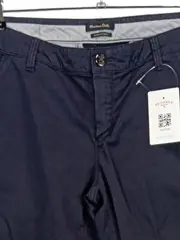 Vorschaubild 2 von Damen Stoffhose Gr. 40 Blau Casual Chino Hose