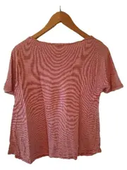 Vorschaubild 3 von Damen T-Shirt Gr. S gestreift rot weiß Maritim mit Taschen