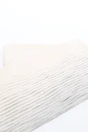 Vorschaubild 3 von Kopfkissenbezug Beige Gestreift Modern Baumwolle Kissenhülle