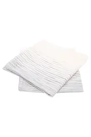 Vorschaubild 2 von Kopfkissenbezug Beige Gestreift Modern Baumwolle Kissenhülle