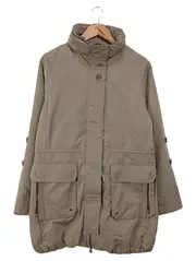 Vorschaubild 1 von Damen Leichte Jacke Gr. 34/XS/L Beige Klassisch Casual Nylon