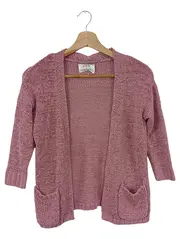 Vorschaubild 1 von Kinder Strickjacke Rosa Basic Gr. 120 cm