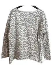 Vorschaubild 2 von Damen Langarmshirt Leopardenmuster Gr. 42/XL Mehrfarbig