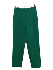 Vorschaubild 1 von Taillierte Business Hose Damen Anzughose Grün W29/38/M Polyester Viskose