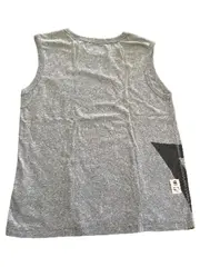 Vorschaubild 2 von Herren Tank Top Muskelshirt Grau XXS Straight Fit