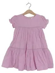 Vorschaubild 1 von Mädchen festliches Kleid Gr. 92/98 Rosa Baumwolle Charmant