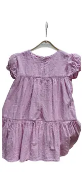 Vorschaubild 2 von Mädchen festliches Kleid Gr. 92/98 Rosa Baumwolle Charmant