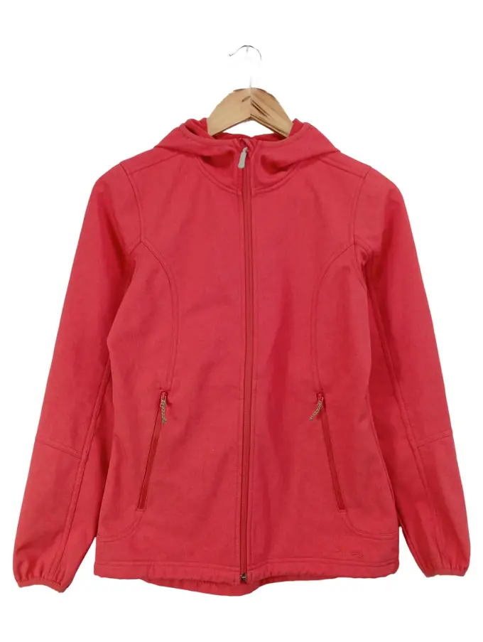 FRILUFTS Damen Softshelljacke 34/XS Rot Outdoor Kapuze