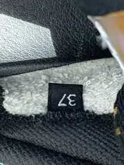 Vorschaubild 4 von Damen Sneaker low Gr. 37 Schwarz Glitzer Leopard Casual Sportlich