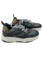 Vorschaubild 1 von Damen Sneaker low Gr. 37 Schwarz Glitzer Leopard Casual Sportlich