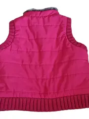 Vorschaubild 3 von Steppweste Kinder Gr. 92 Rot Norwegermuster Casual Mädchen