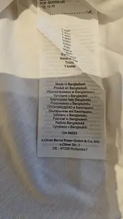 Vorschaubild 5 von T-Shirt Herren L Weiß Casual Deep Blue Surfer Print