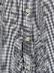 Vorschaubild 3 von Herren Business Hemd kariert Blau 54 Langarm Baumwolle