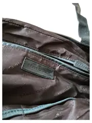Vorschaubild 4 von Damen Reisetasche Duffle Bag Leder Grün Schultertasche