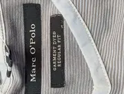 Vorschaubild 3 von MARC O POLO Herren T-Shirt Grau Gestreift Gr. 52/L Baumwolle Basic