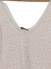 Vorschaubild 2 von Damen Top Gr. S Rosa Leopard Animal Print Viskose