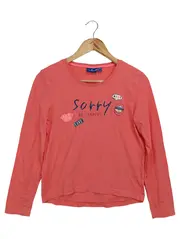 Vorschaubild 1 von Kinder Sweatshirt Gr. 164 Rot Casual mit Schriftzug