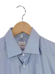 Vorschaubild 2 von Business Hemd Herren Blau XL Langarm Baumwolle Bügelfrei
