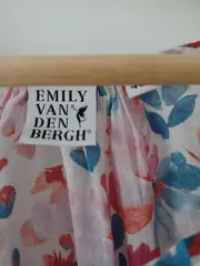 Vorschaubild 4 von Damen Bluse Blumenmuster Gr. 40 Mehrfarbig Casual