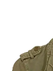 Vorschaubild 4 von Damen Leichte Jacke Khaki Militärstil Gr. 38/M Baumwolle Casual