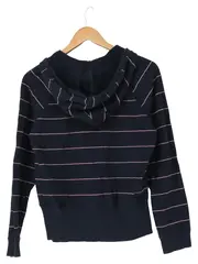 Vorschaubild 2 von EDC Herren Kapuzenpullover Hoodie XL Schwarz Gestreift Casual Streetwear