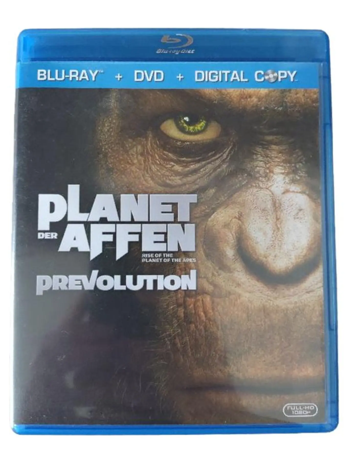 Planet der Affen Prevolution Blu-Ray Sci-Fi Dystopie KI Film Deutsch