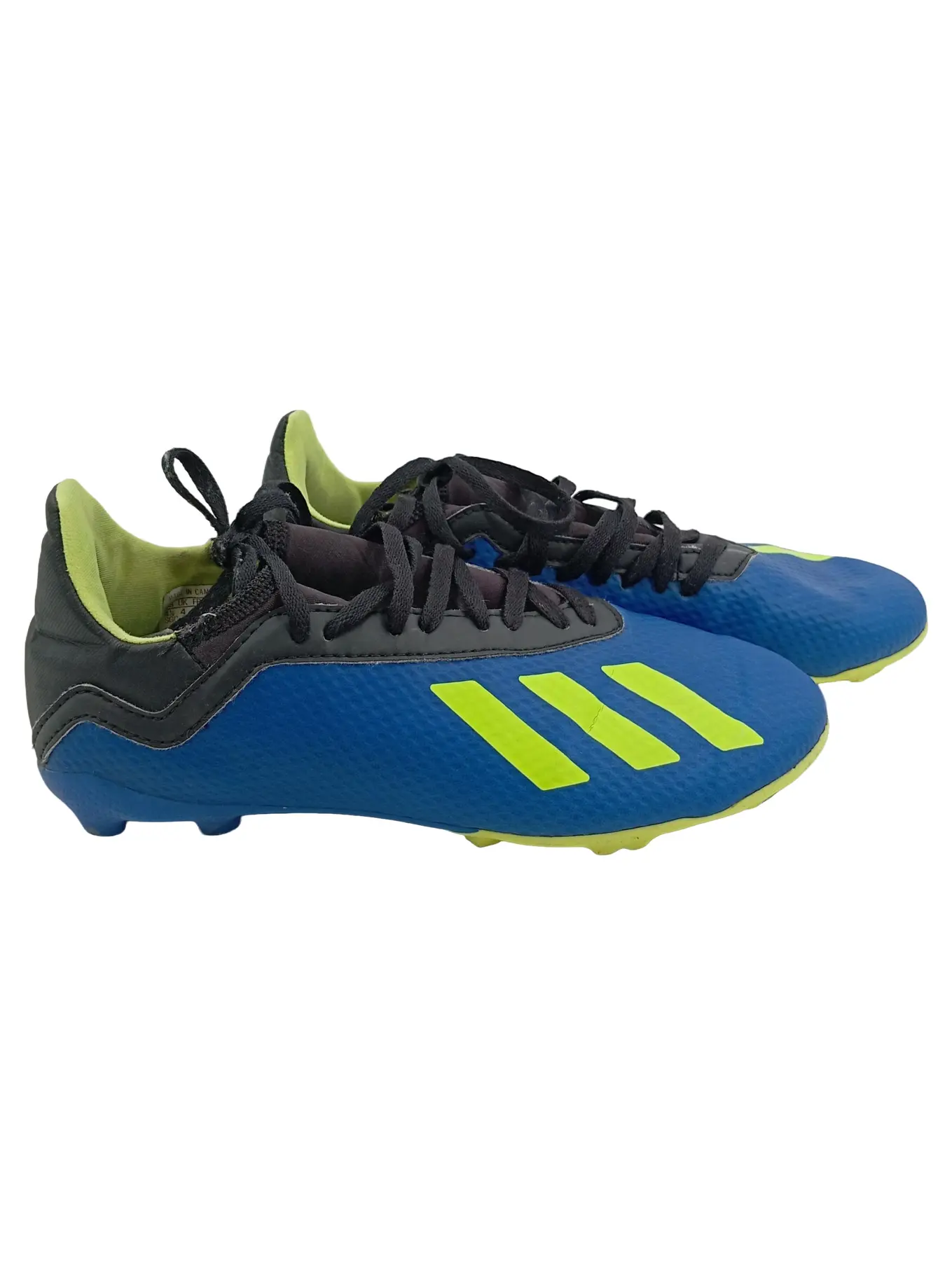 ADIDAS Fußballschuhe Kinder Gr. 36 Blau Sportlich Jungen Mädchen