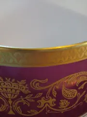 Vorschaubild 2 von Tasse Untertasse Porzellan Blumen Luxus Festlich Mehrfarbig