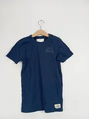 Vorschaubild 2 von Jungen T-Shirt Gr. 140 Blau Casual Logo-Print