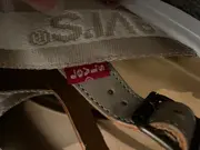 Vorschaubild 4 von Sandalen Damen Beige Gr. 40 Casual Plateau Logo-Print