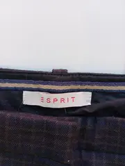 Vorschaubild 3 von Damen Stoffhose Gr. 40 Schwarz Kariert Business Casual Hose