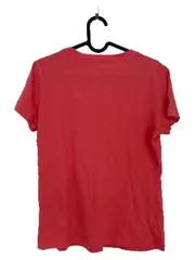 Vorschaubild 2 von Damen T-Shirt Rosa Gr. S Sportlich Logo Print Baumwolle