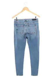 Vorschaubild 2 von Damen Jeans Skinny Fit Hellblau Used Look W29 M Stretch Casual