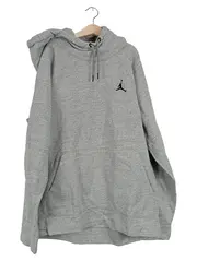 Vorschaubild 1 von Jordan Kapuzenpullover Hoodie Herren Gr. L Grau Jumpman Sportlich
