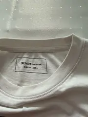 Vorschaubild 2 von Herren T-Shirt Kurzarm Schriftzug Logo Print Weiß M