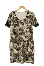 Vorschaubild 1 von Damen festliches Kleid Gr. 38/M Mehrfarbig Polyester Elegant