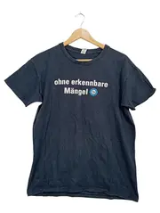 Vorschaubild 1 von Herren T-Shirt Gr. M Blau TÜV Logo Print Baumwolle Casual