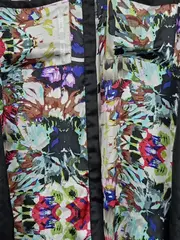 Vorschaubild 2 von Damen Hemdbluse Gr. 42;XL Modern Mehrfarbig Abstrakt