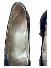 Vorschaubild 3 von Damen Pumps Gr. 36 Blau Klassisch Elegant Lack-Optik
