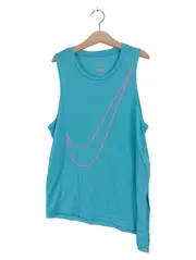 Vorschaubild 1 von Damen Tanktop Sportlich Türkis Gr. 38/M Dri-FIT Logo