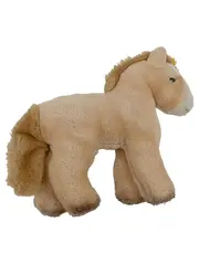 Vorschaubild 2 von Kuscheltier Pferd Beige Klassisch Plüschtier Stofftier