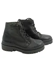 Vorschaubild 1 von Herren Schnürstiefel Leder Schwarz Gr. 43 Boots