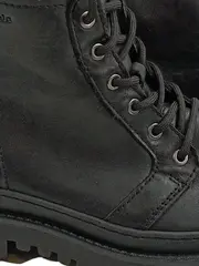 Vorschaubild 4 von Herren Schnürstiefel Leder Schwarz Gr. 43 Boots