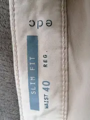 Vorschaubild 6 von EDC Stoffhose Damen Beige Gr. 40 Casual Baumwolle Reißverschluss