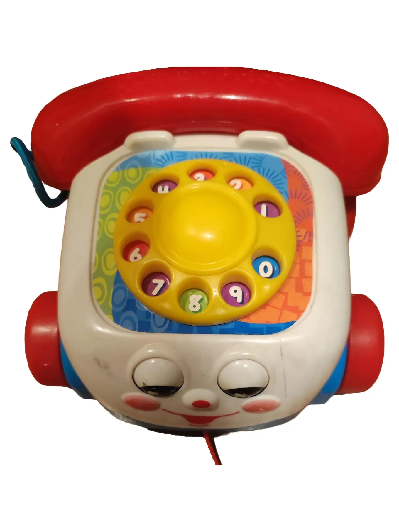 FISHER-PRICE Nachziehspielzeug Spielzeugtelefon Mehrfarbig Baby Kleinkind