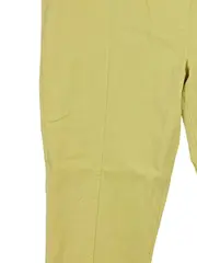 Vorschaubild 4 von Damen Stoffhose Gr. 44 Gelb Casual mit Gürtel